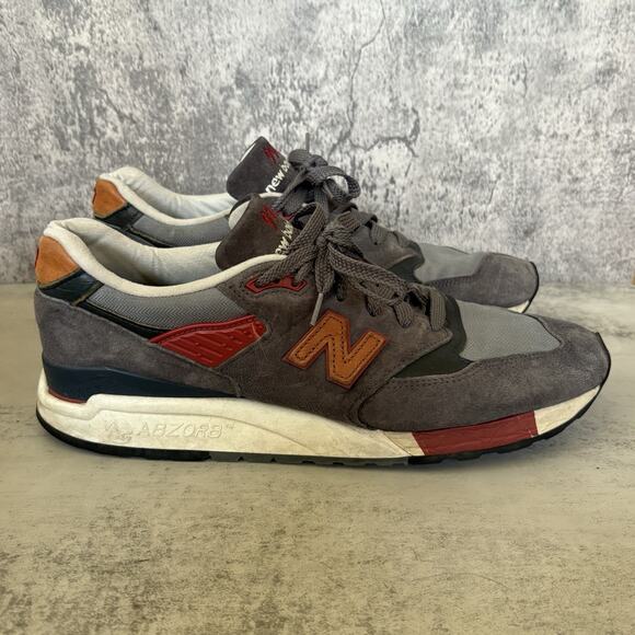 New Balance 998 Size 13 Made in USA Distinct Mid Century Modern Pack - Navy main image 9